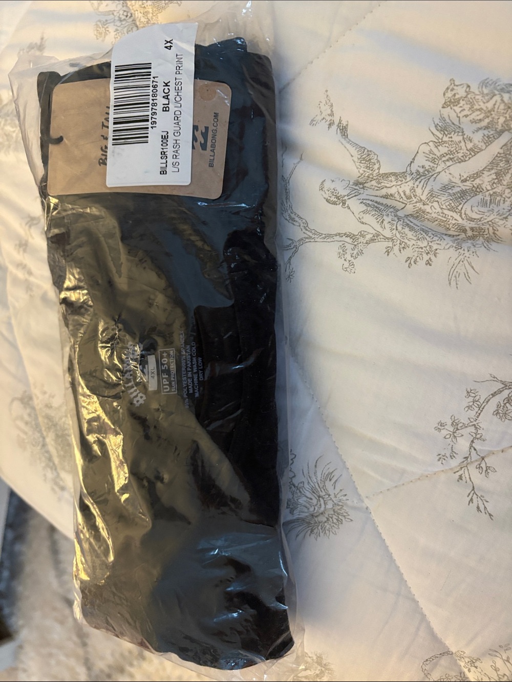 Billabong Black Rash Guard Top